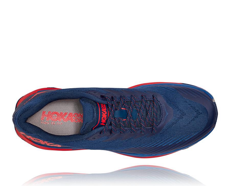 Tenis Hoka One One Trail Hombre Azul Marino - Torrent 2 - QPLN80769